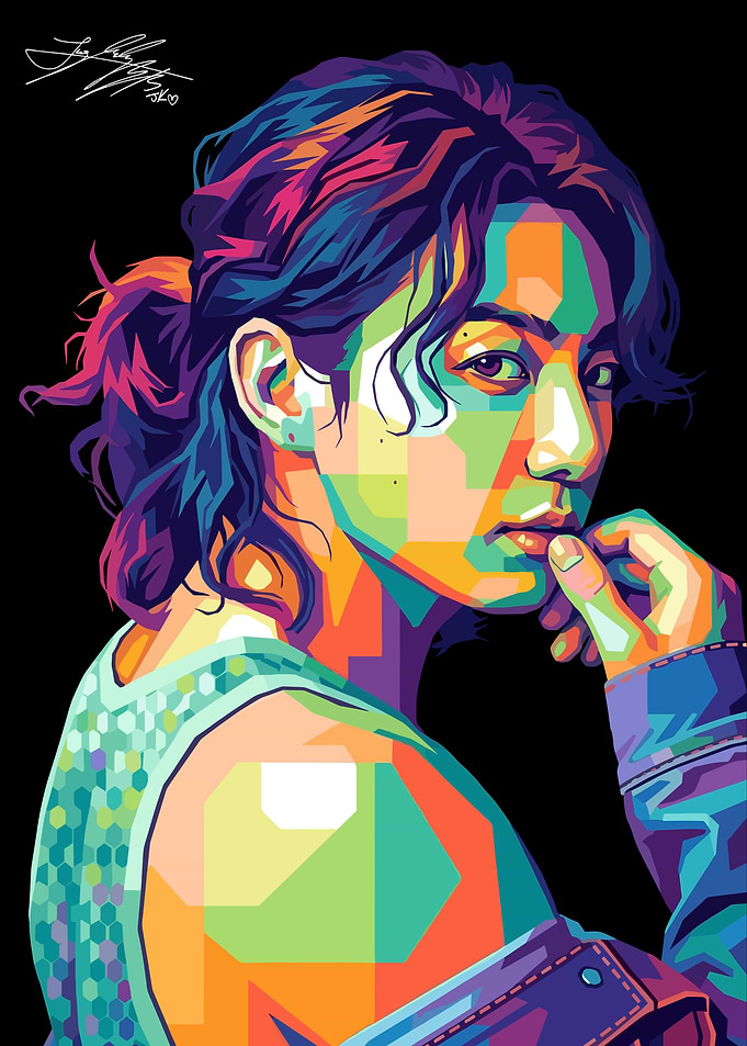 Jungkook Pop Art Portrait