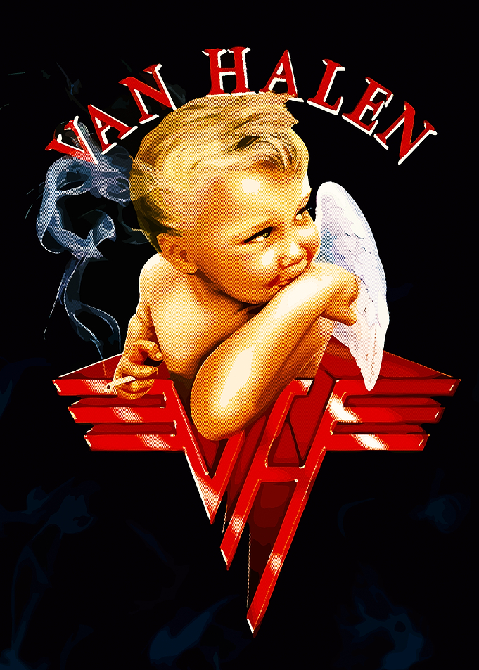 Van Halen baby cherub