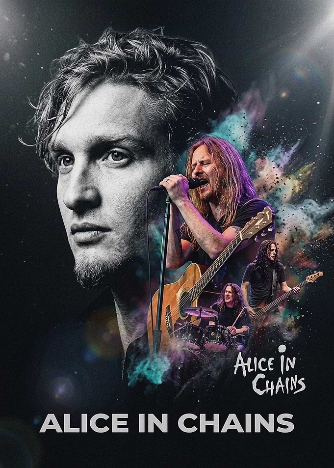 Alice in Chains Band Poster