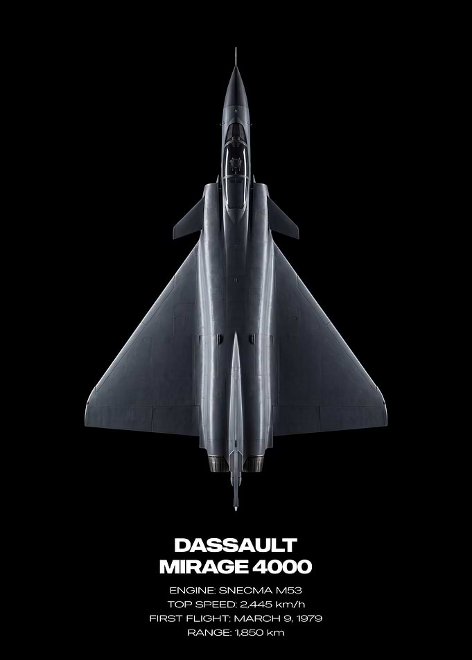 Dassault Mirage 4000 Jet