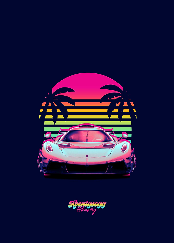 Retro Koenigsegg Mansory
