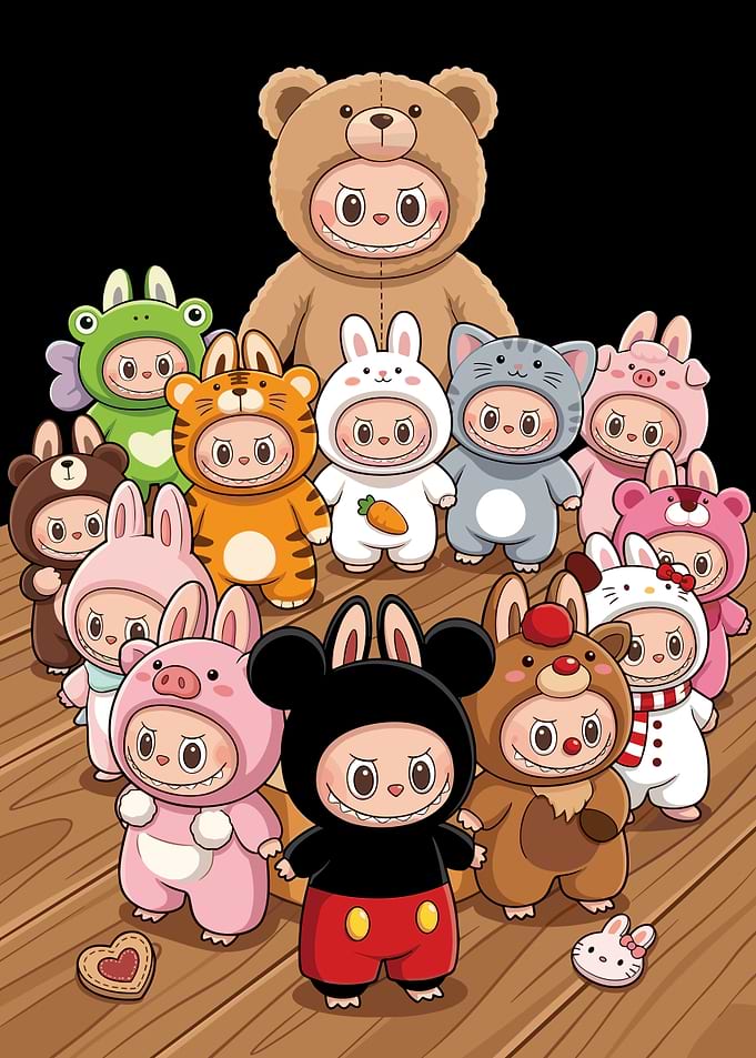 Cute Labubu Characters