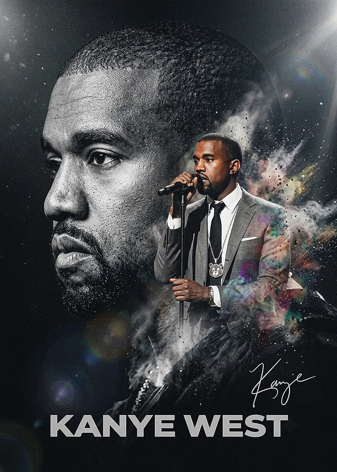 Kanye West Portrait
