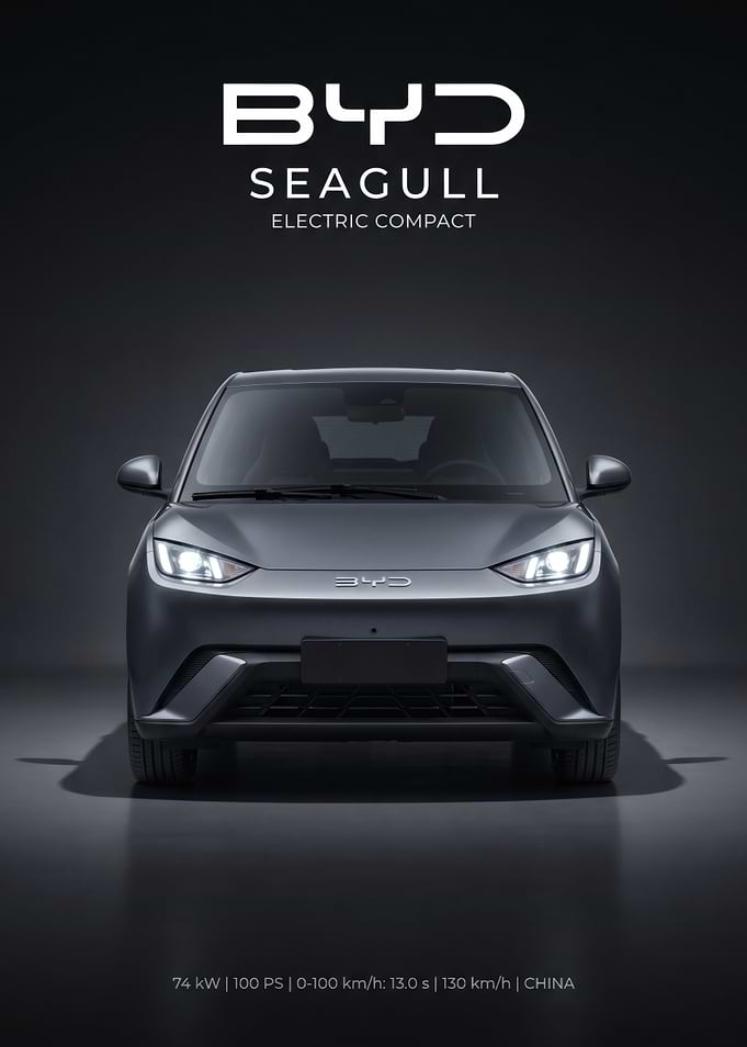 BYD Seagull Electric Compact Car