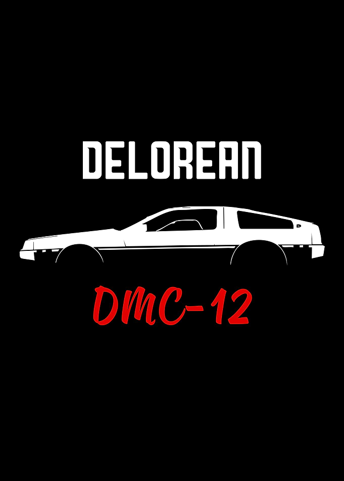DeLorean DMC-12 Silhouette