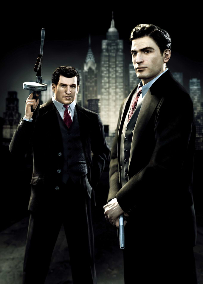 Mafia Characters with Guns