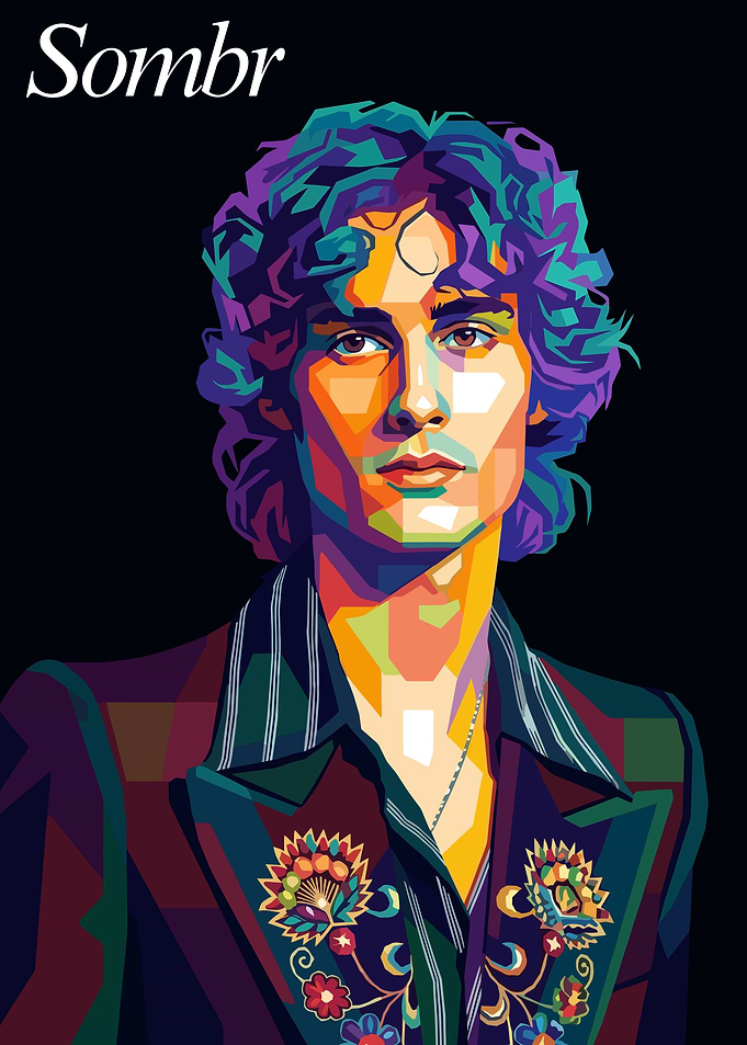 Sombr Pop Art Portrait
