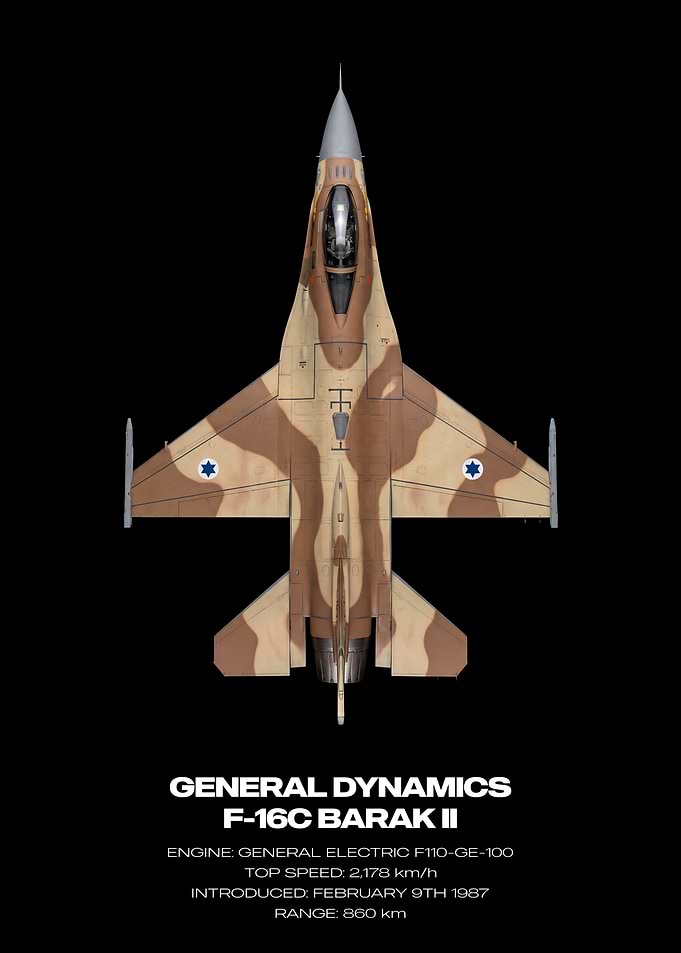 General Dynamics F-16C Barak II