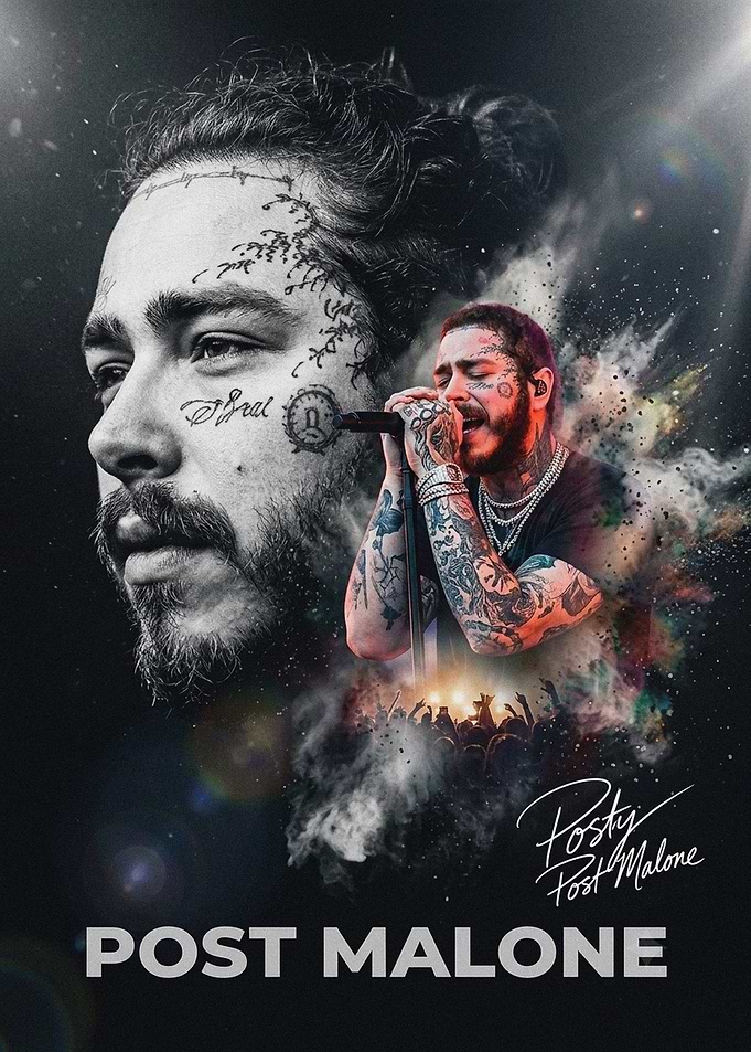 Post Malone Concert Poster