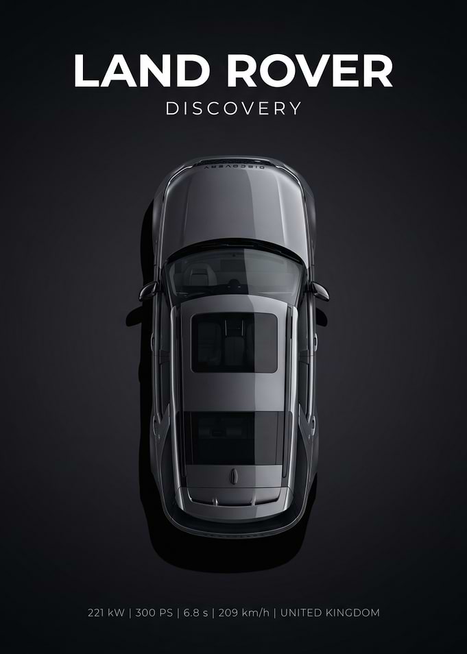 Land Rover Discovery Top View