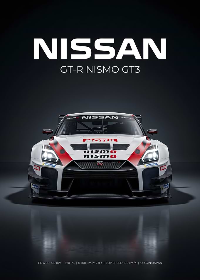 Nissan GT-R Nismo GT3 Race Car