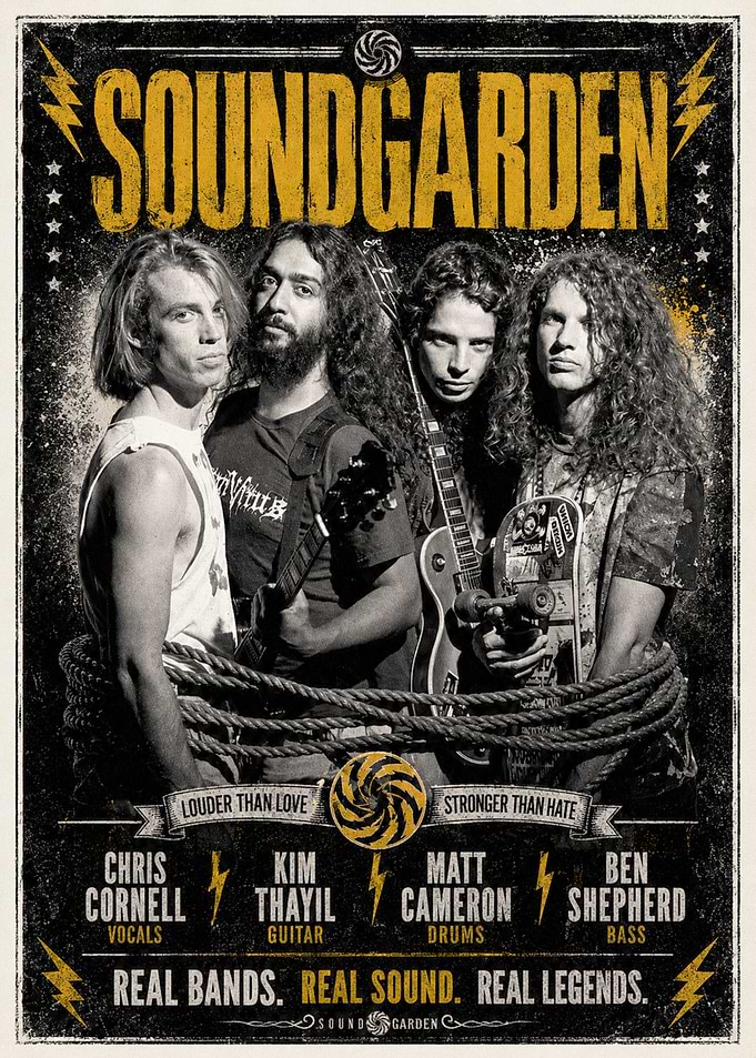 Soundgarden Band Poster