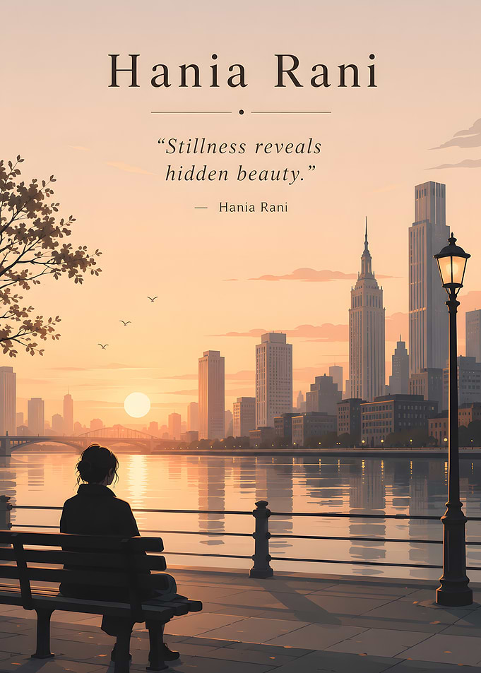 Hania Rani Cityscape Quote