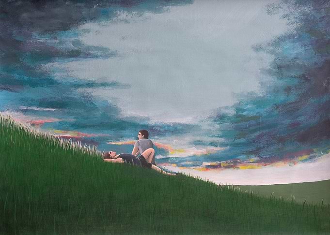 grassy hill