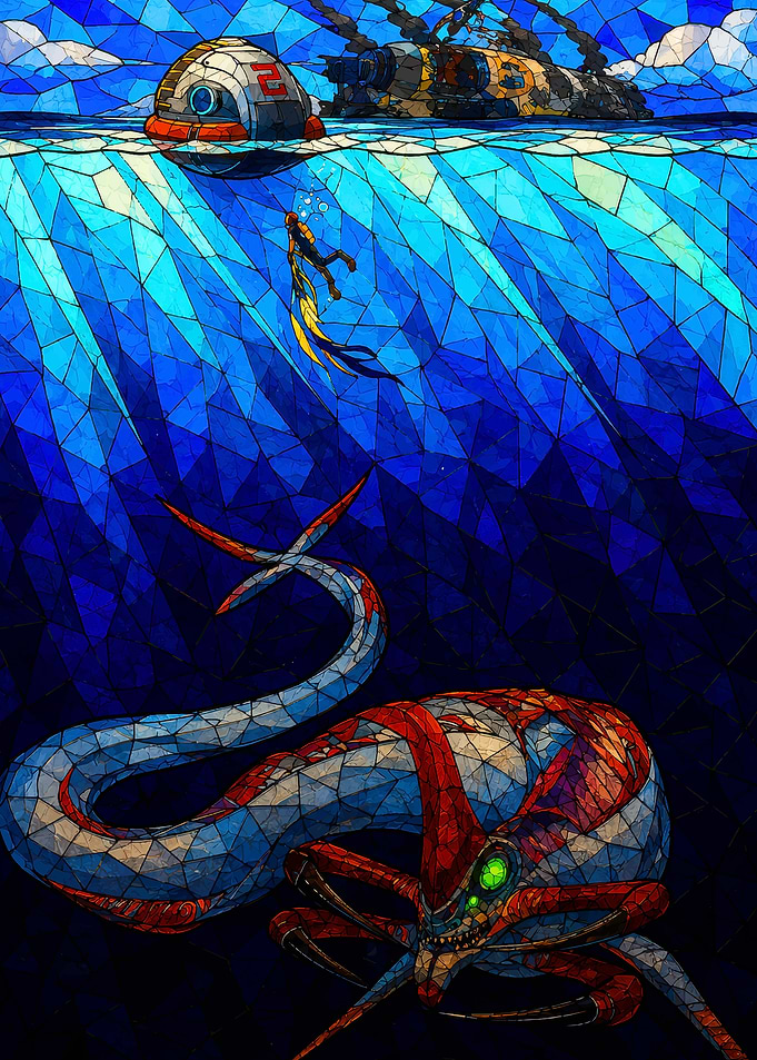 Subnautica Leviathan Encounter