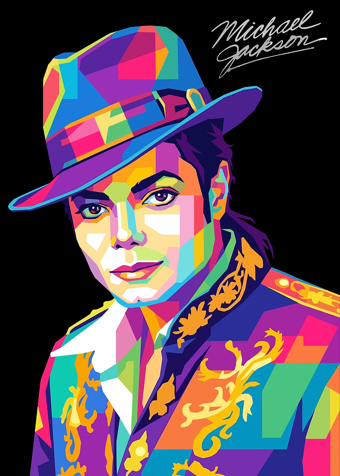 Michael Jackson Pop Art Portrait
