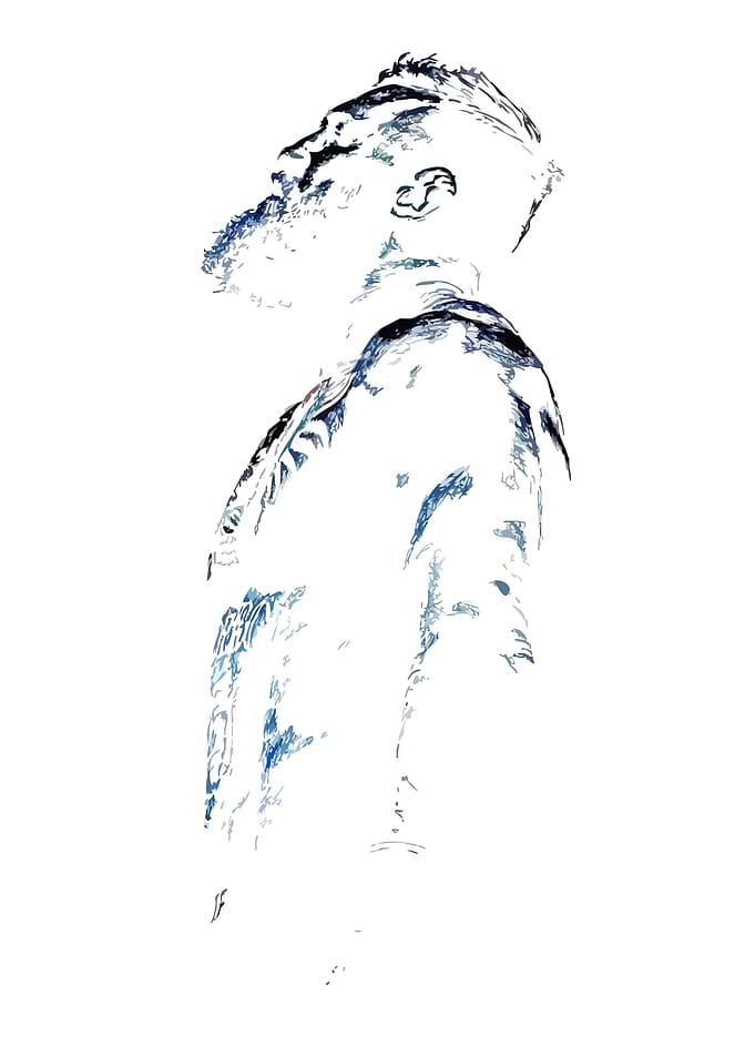 Abstract Portrait of a Man