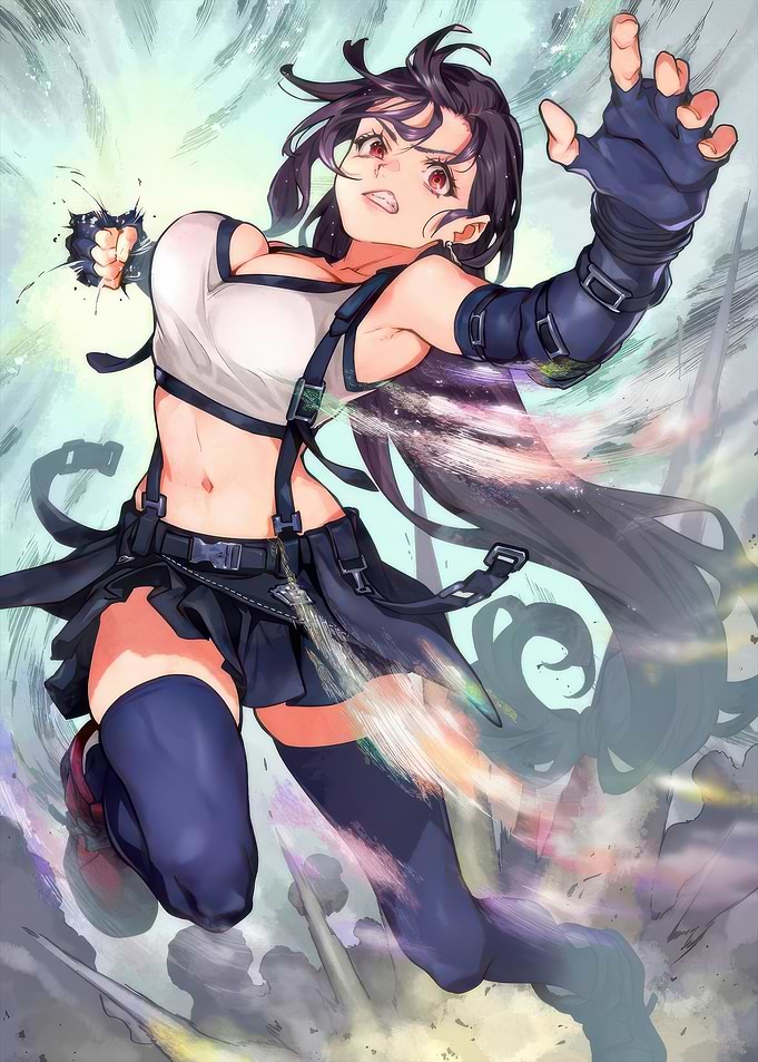 Tifa Lockhart in Action
