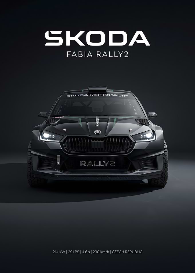 Škoda Fabia Rally2 Car