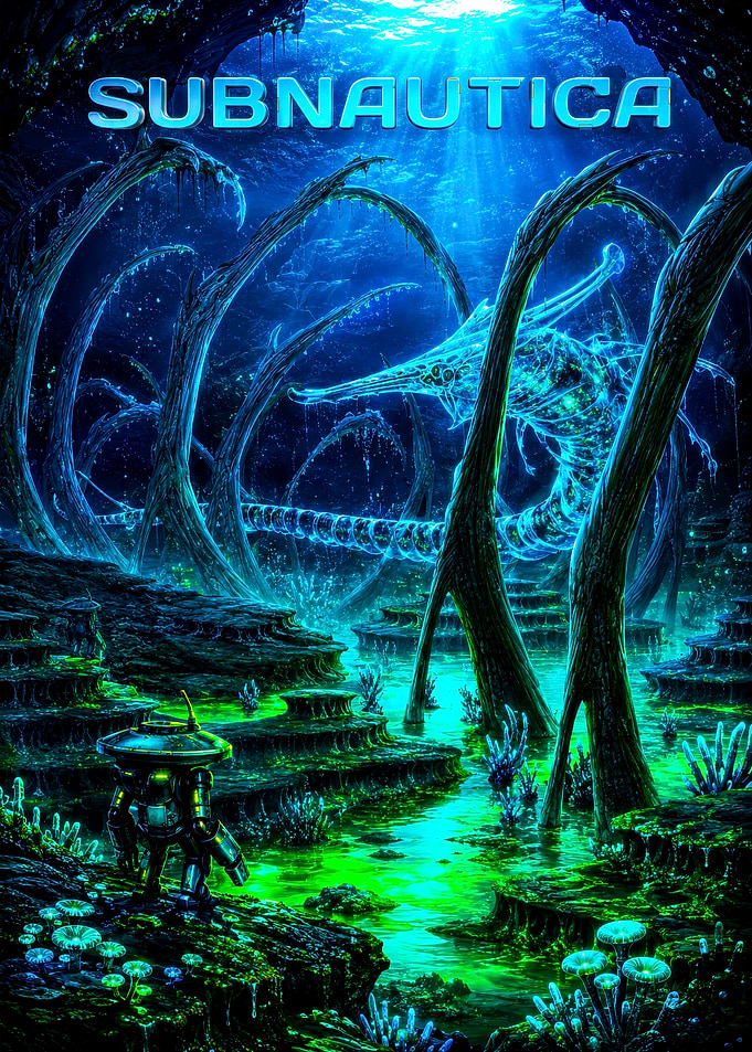 Subnautica Underwater Scene