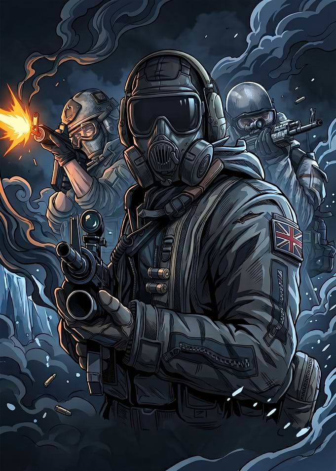 Vanguard Gas Mask Elite