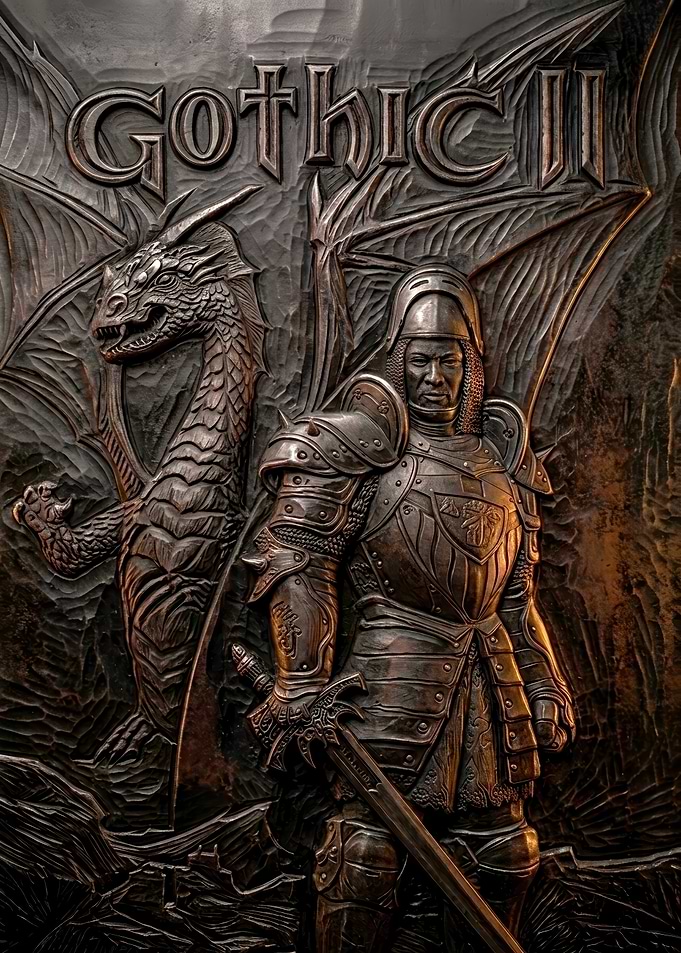 Gothic II Dragon and Knight Relief