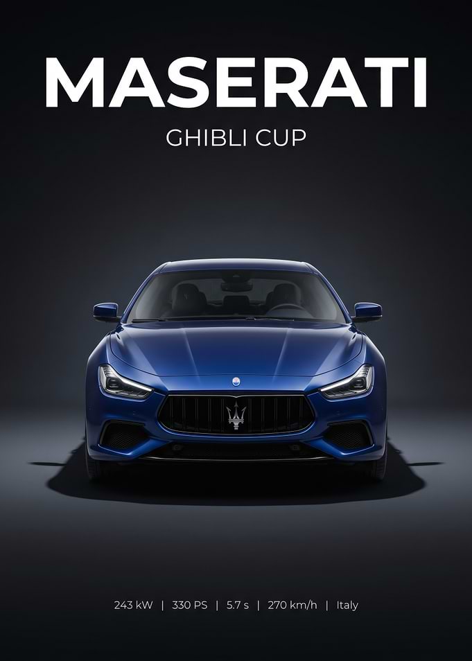 Maserati Ghibli Cup Car