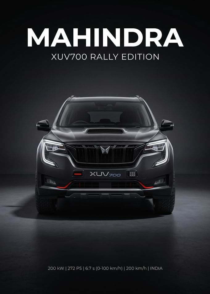 Mahindra XUV700 Rally Edition