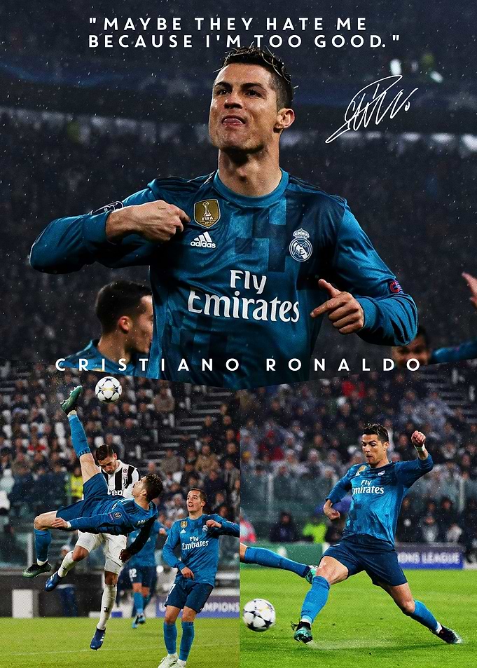 Cristiano Ronaldo Motivational Poster