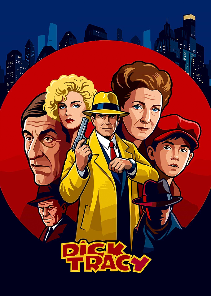 Dick Tracy Comic Art