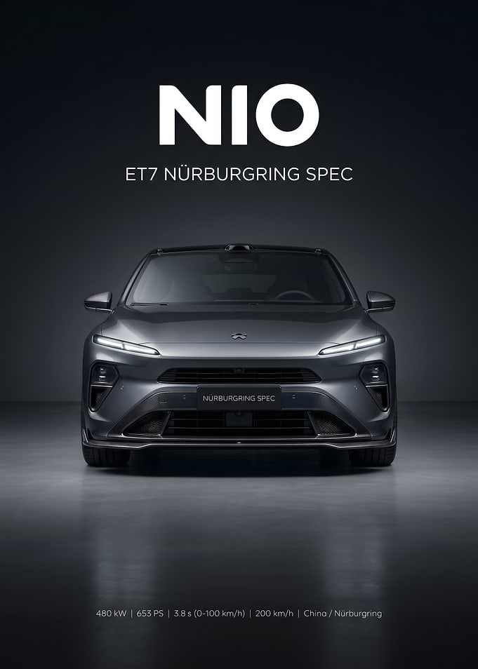 NIO ET7 Nürburgring Spec Car