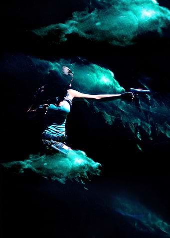 Lara Croft in Green Smoke