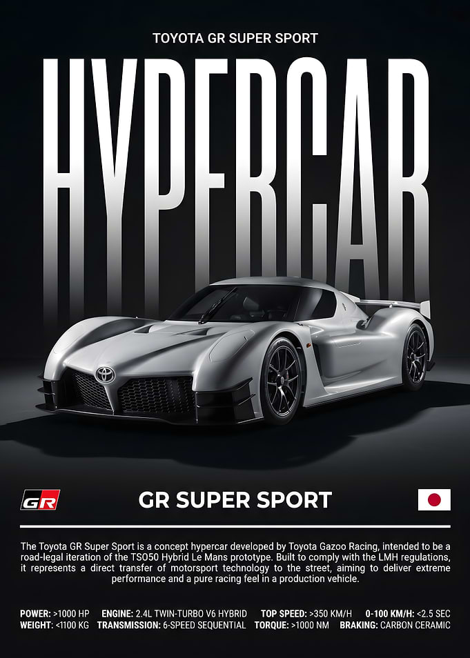 Toyota GR Super Sport Hypercar
