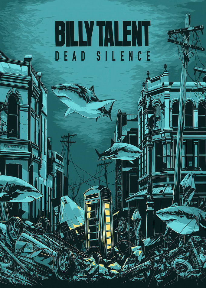 Billy Talent Dead Silence Album Art