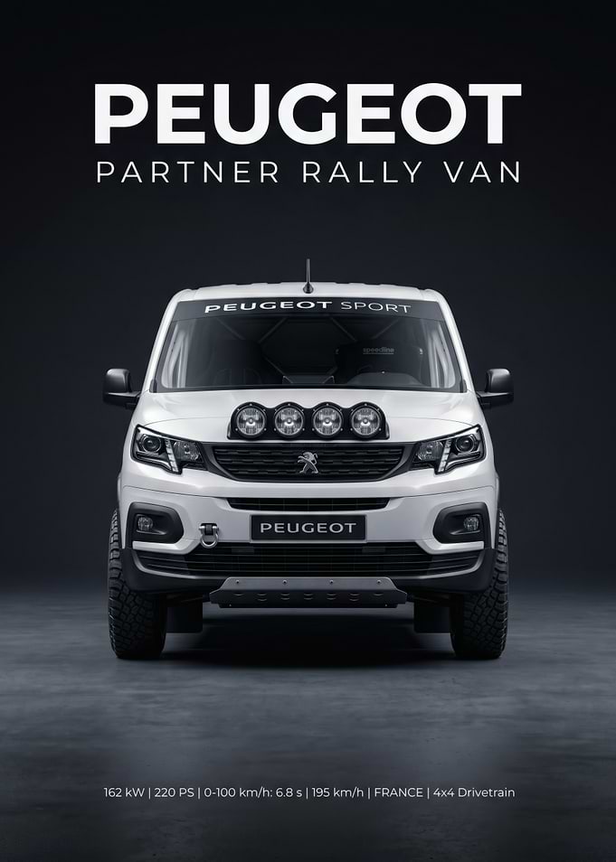 Peugeot Partner Rally Van