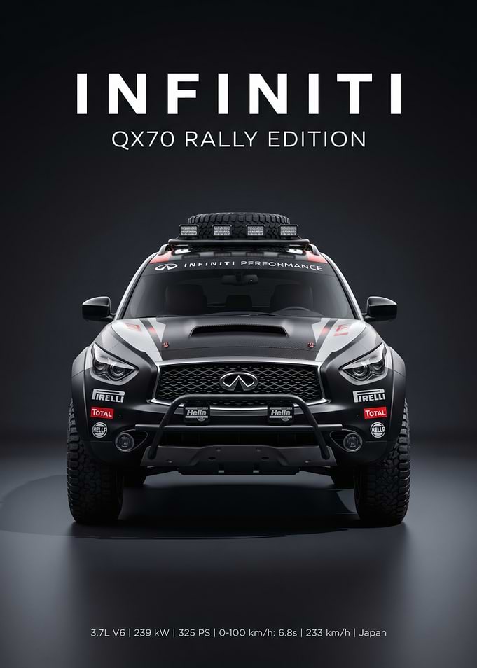 Infiniti QX70 Rally Edition