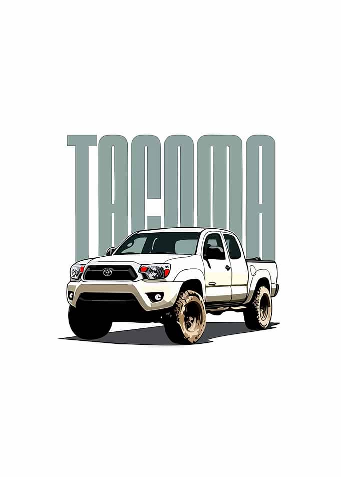 Toyota Tacoma Truck Art