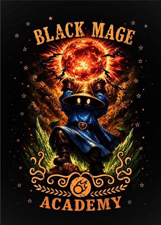 Black Mage Academy Poster