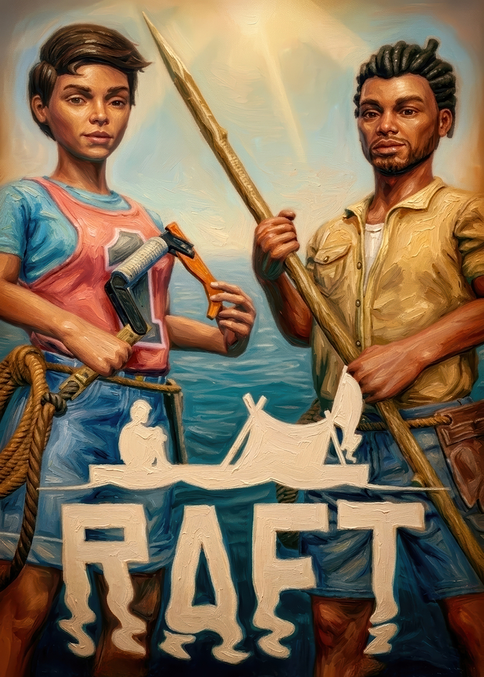 Raft Game Cover Art
