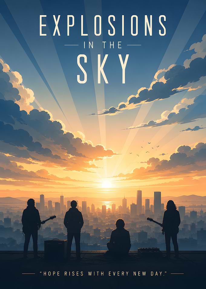Explosions in the Sky Band Poster