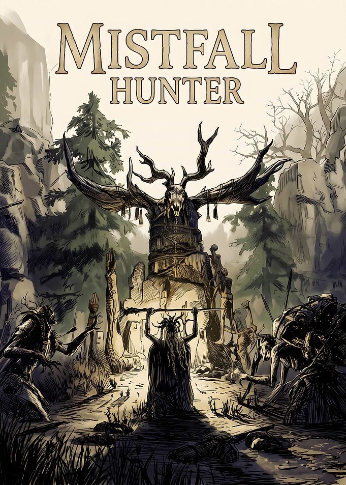 Mistfall Hunter Fantasy Art