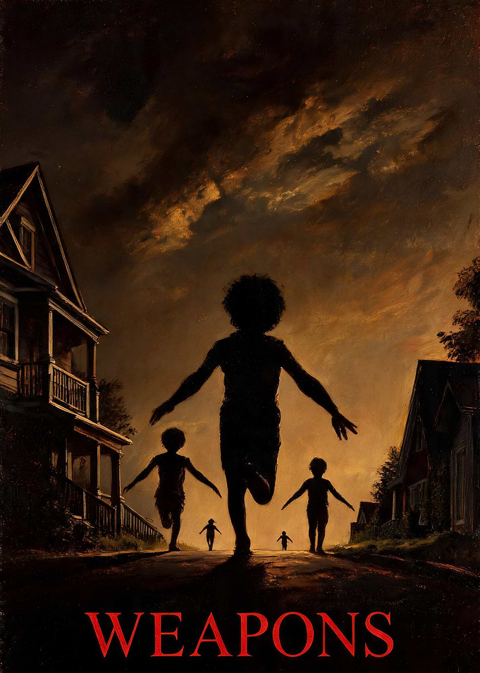Children running towards the viewer