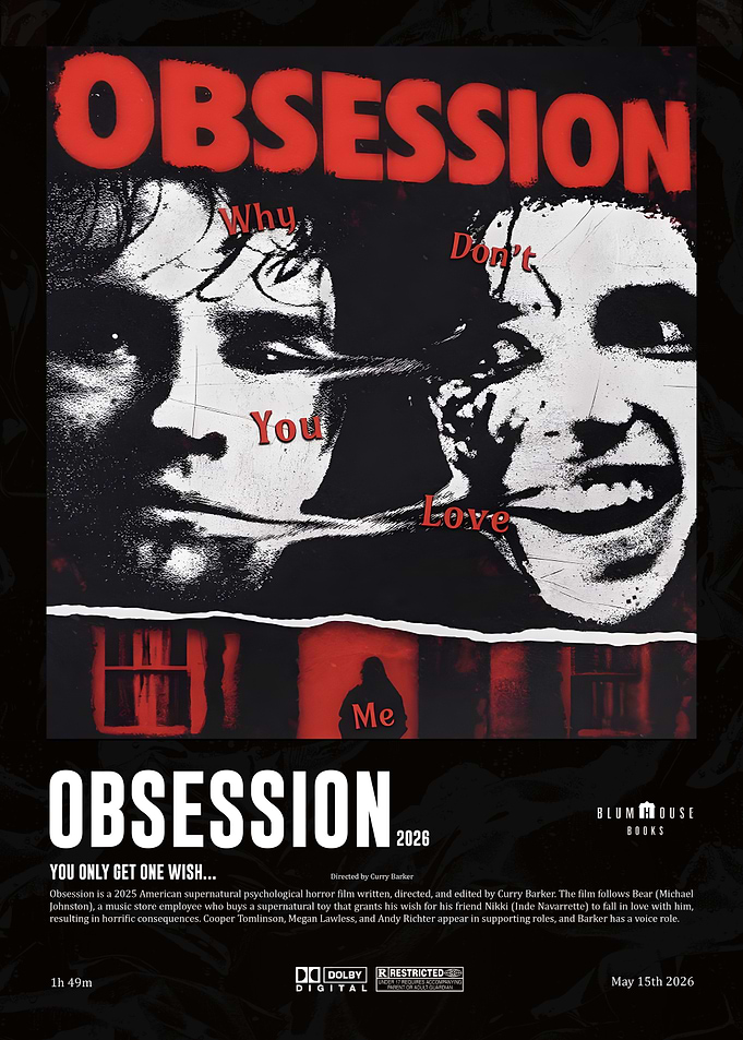 Obsession : Halftone Movie Poster