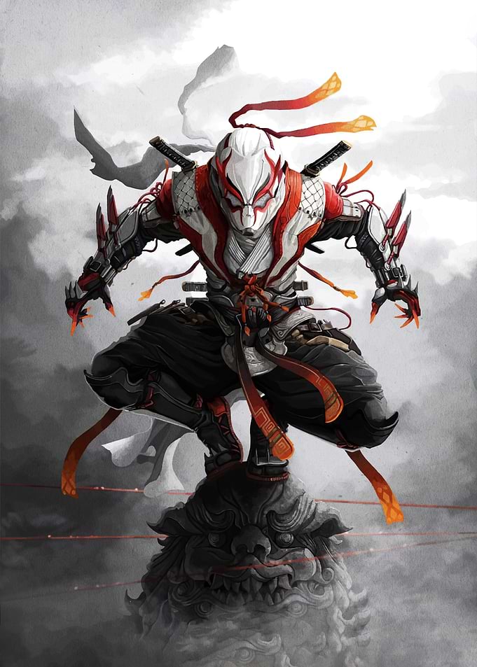 Cyberpunk Ninja Warrior