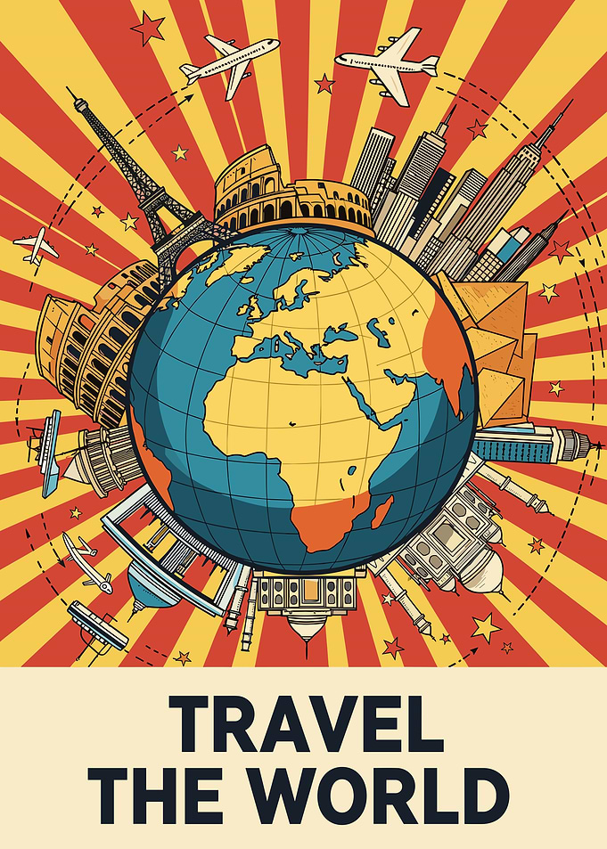 Travel the World Globe