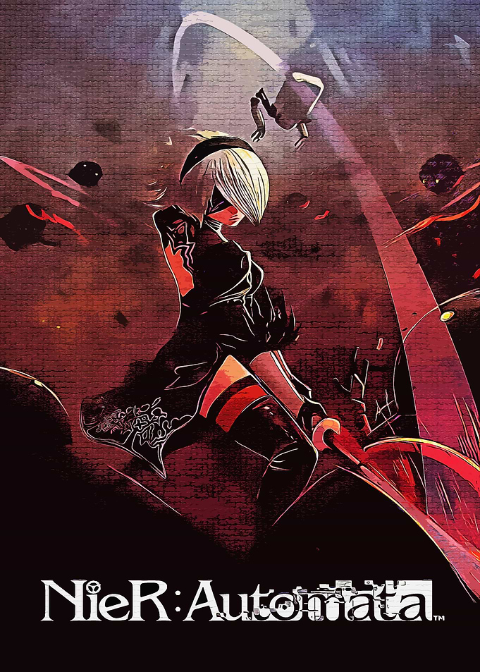 Nier: Automata 2B with Sword