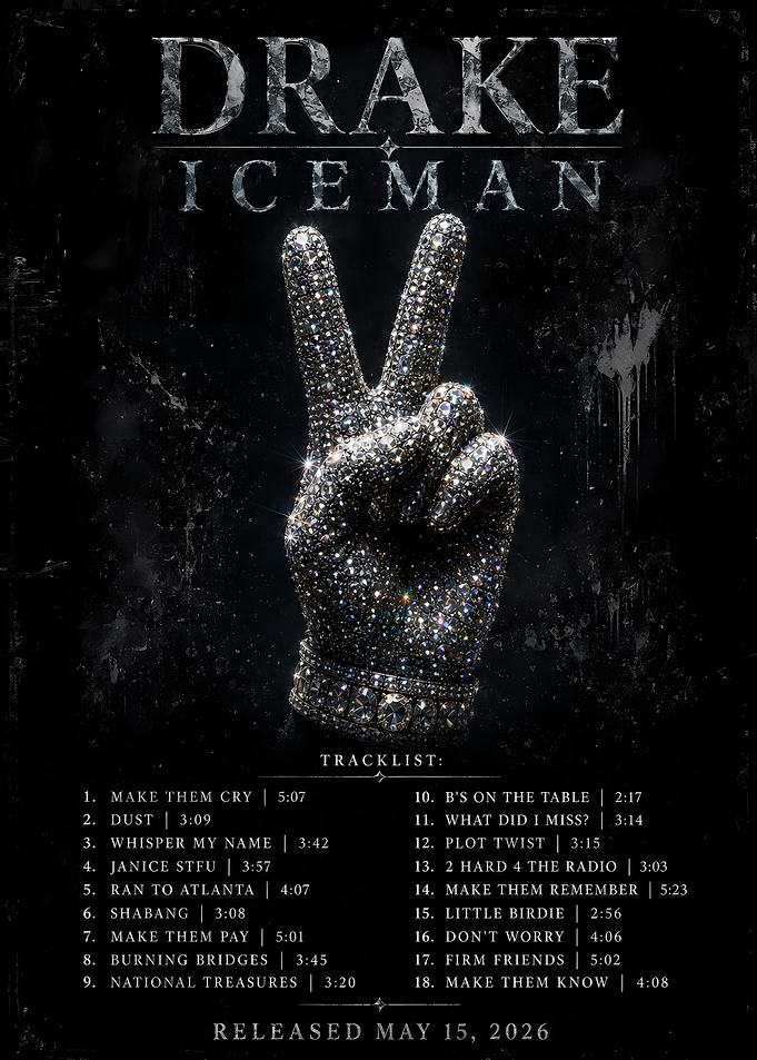 Drake Iceman Album Cover