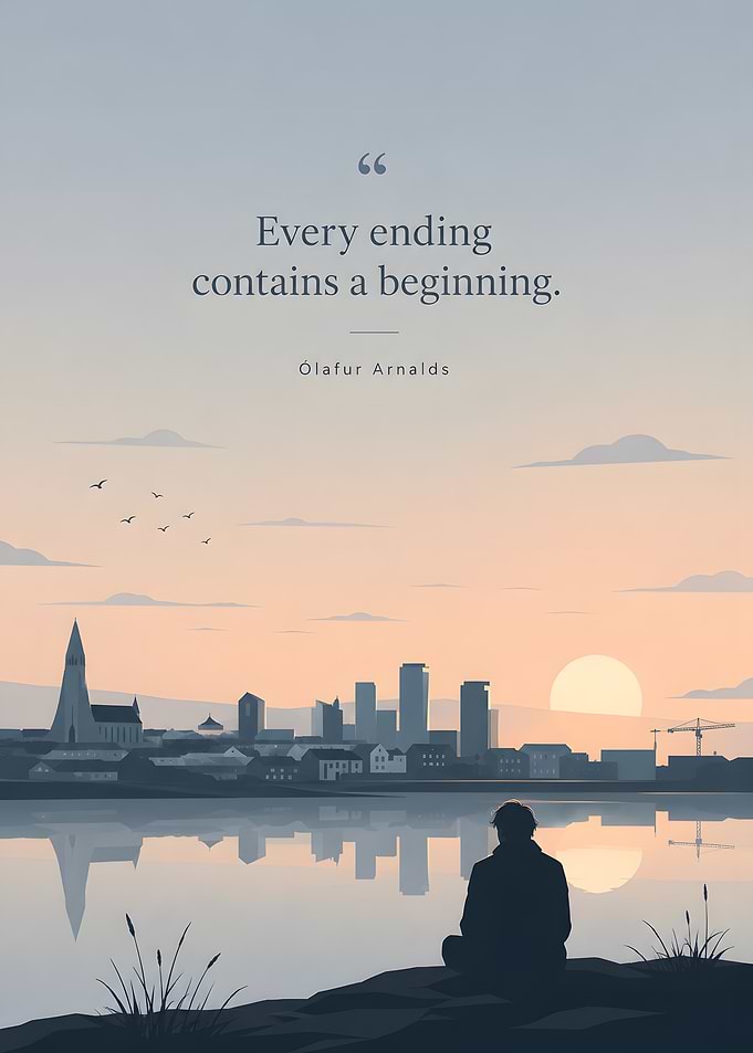 Inspirational Quote Over Cityscape