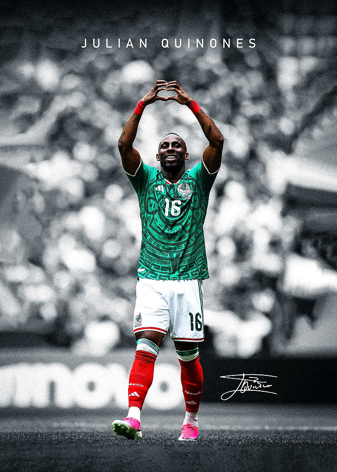 Julian Quinones Soccer Celebration