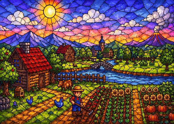 Stained Glass Farm
